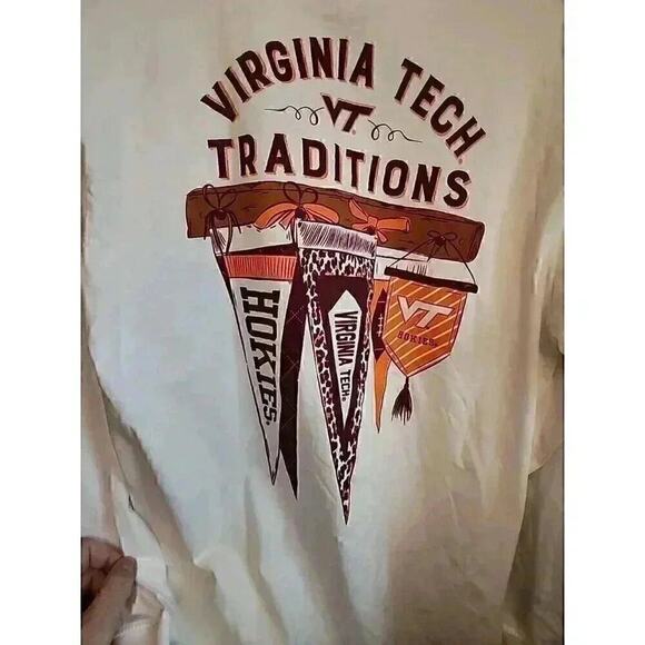 Pressbox Syracuse Orange Tradition T-Shirt Crewneck Long Sleeve Sz L NWT CR3 - Picture 1 of 3